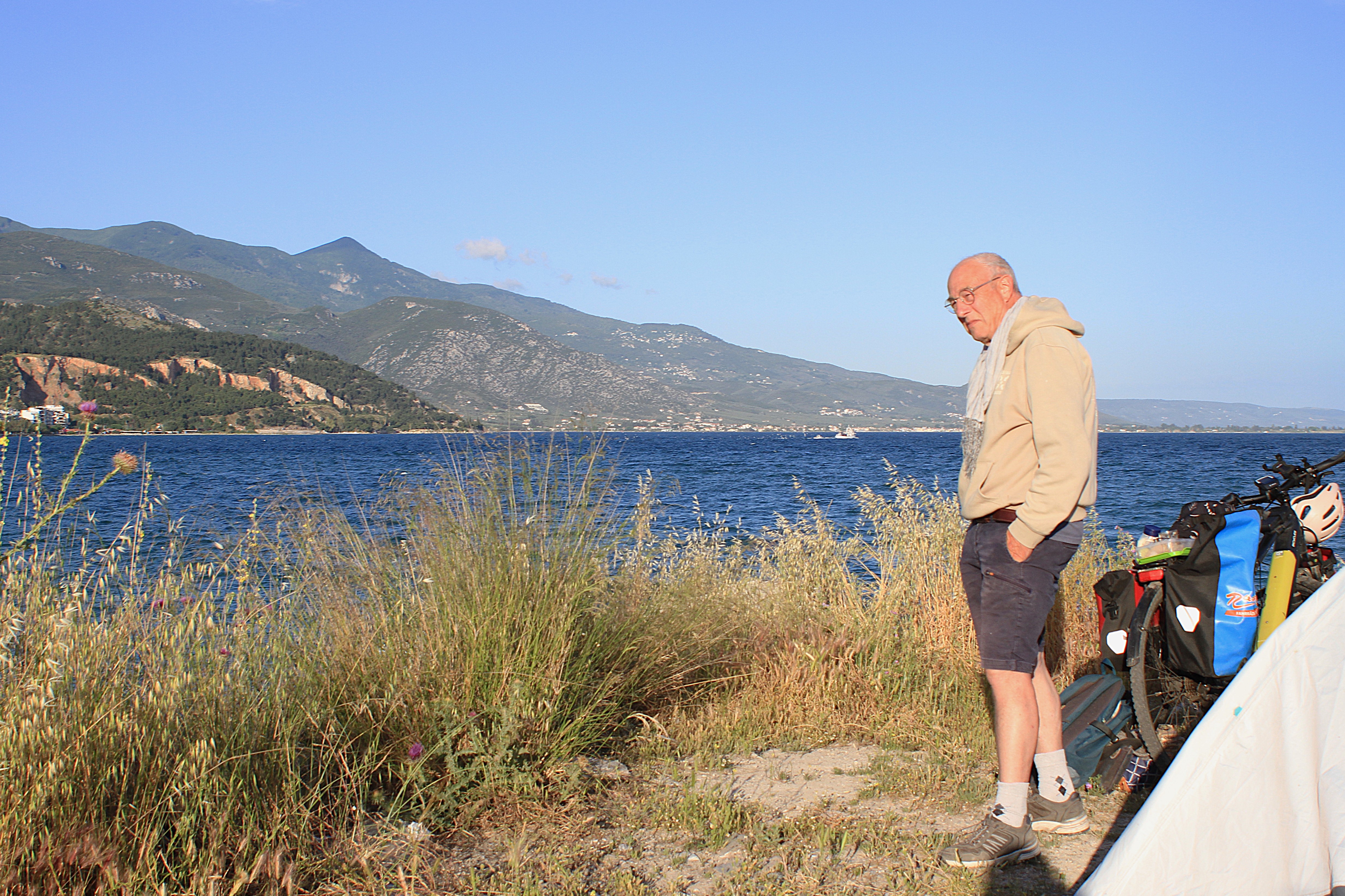 Campen bei Volos Mai 2026